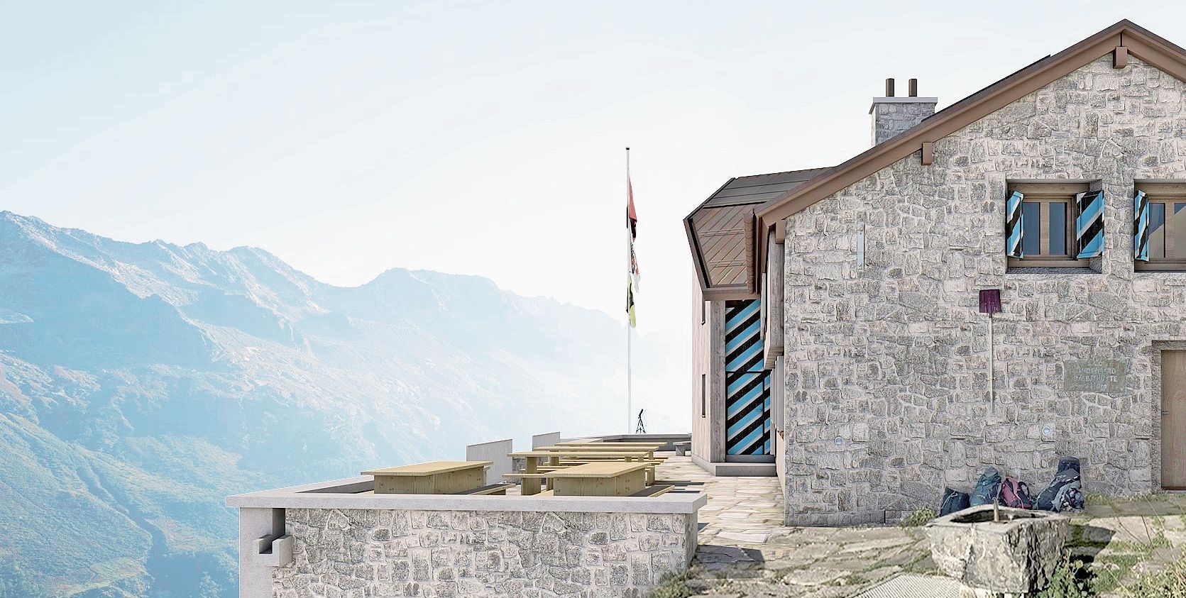 Die Salbithütte behält durch die umfangreiche Sanierung ihren Charakter, soll aber für die Zukunft gerüstet sein. Foto: zvg