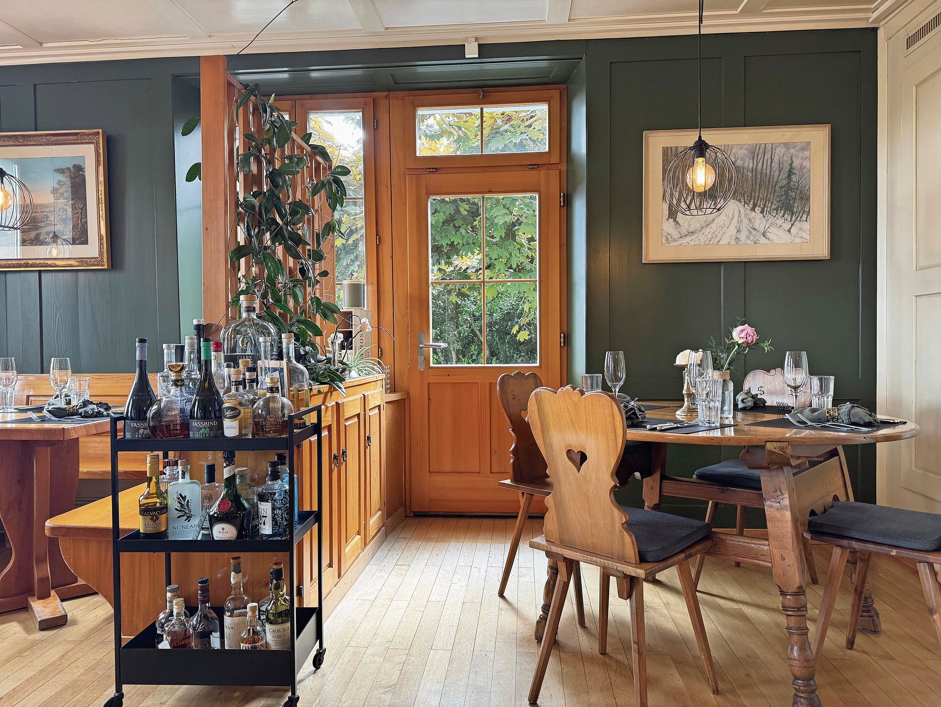 Hereinspazieren und geniessen: «Maria’s Esszimmer im Seetal».Foto: zvg