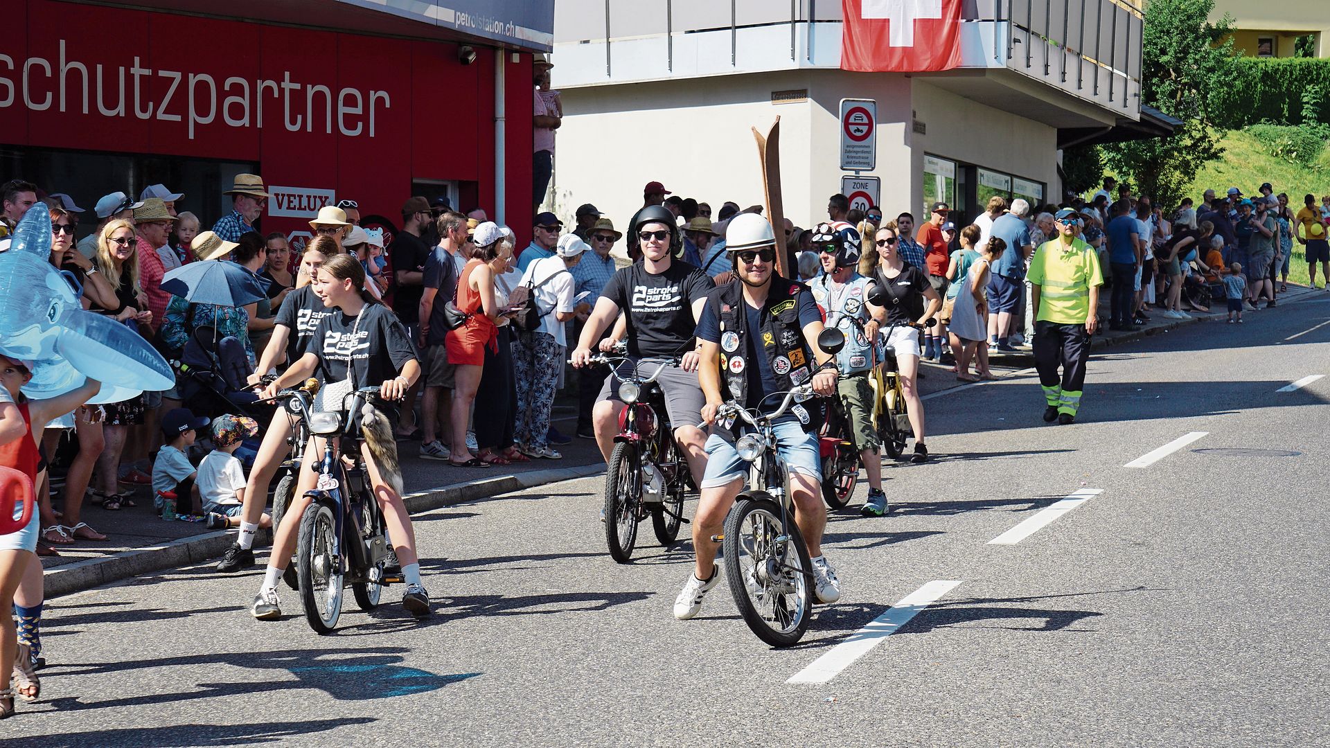 Nicht ganz mit Vollgas wurden die «Secku geropft».Foto: Rinaldo Feusi