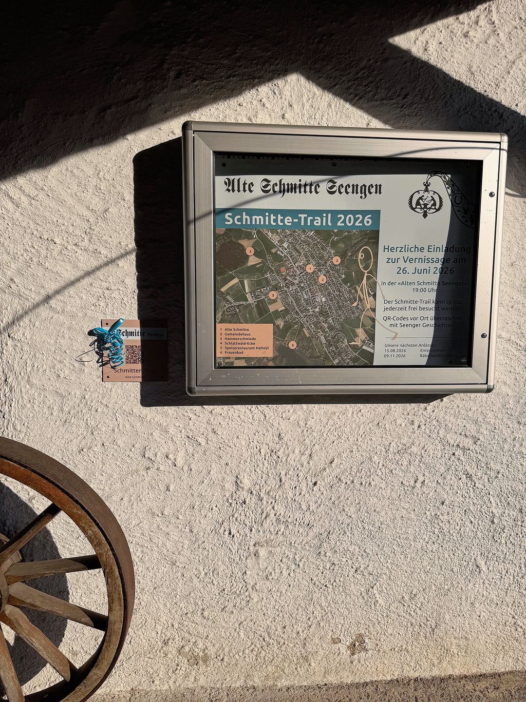 Ganz neu, der «Schmitte-Trail». Ganz neu, der «Schmitte-Trail».