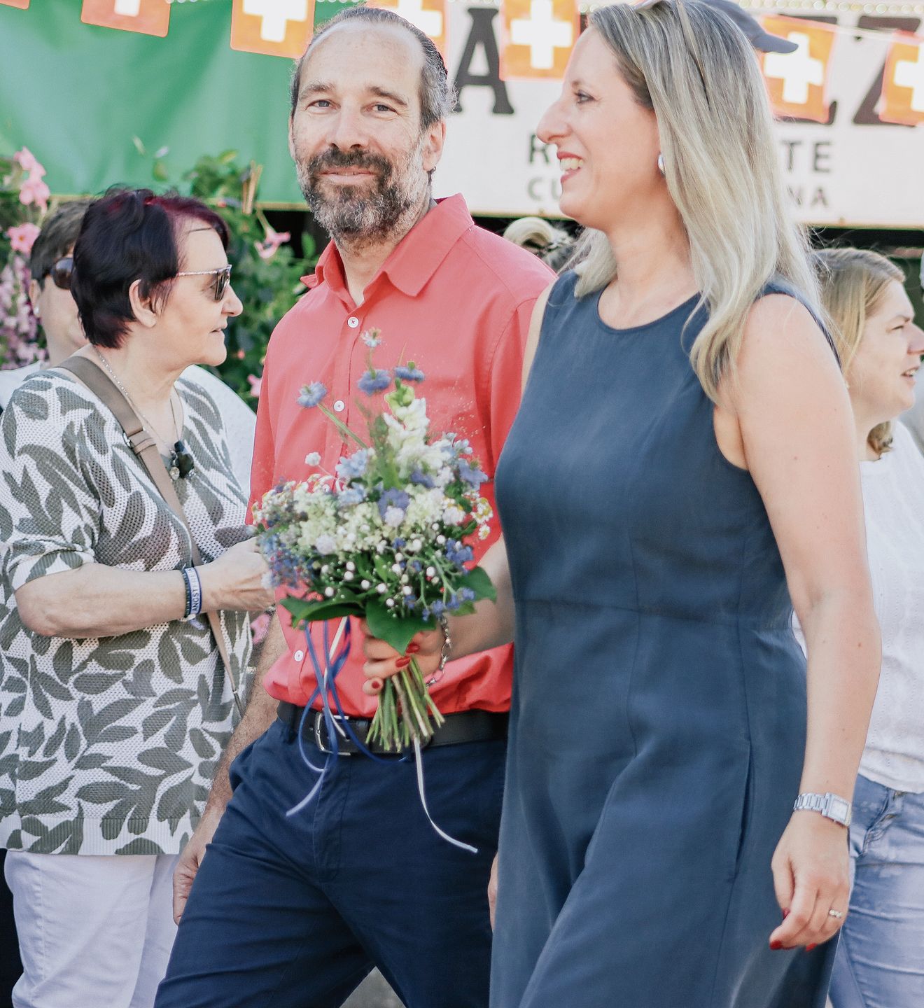 Auch der Gemeinderat feierte mit.