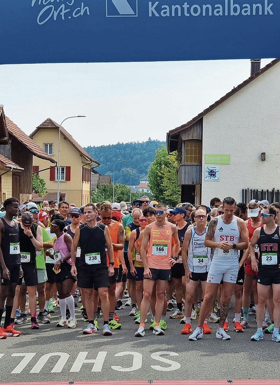 Startschuss zum Hauptlauf.