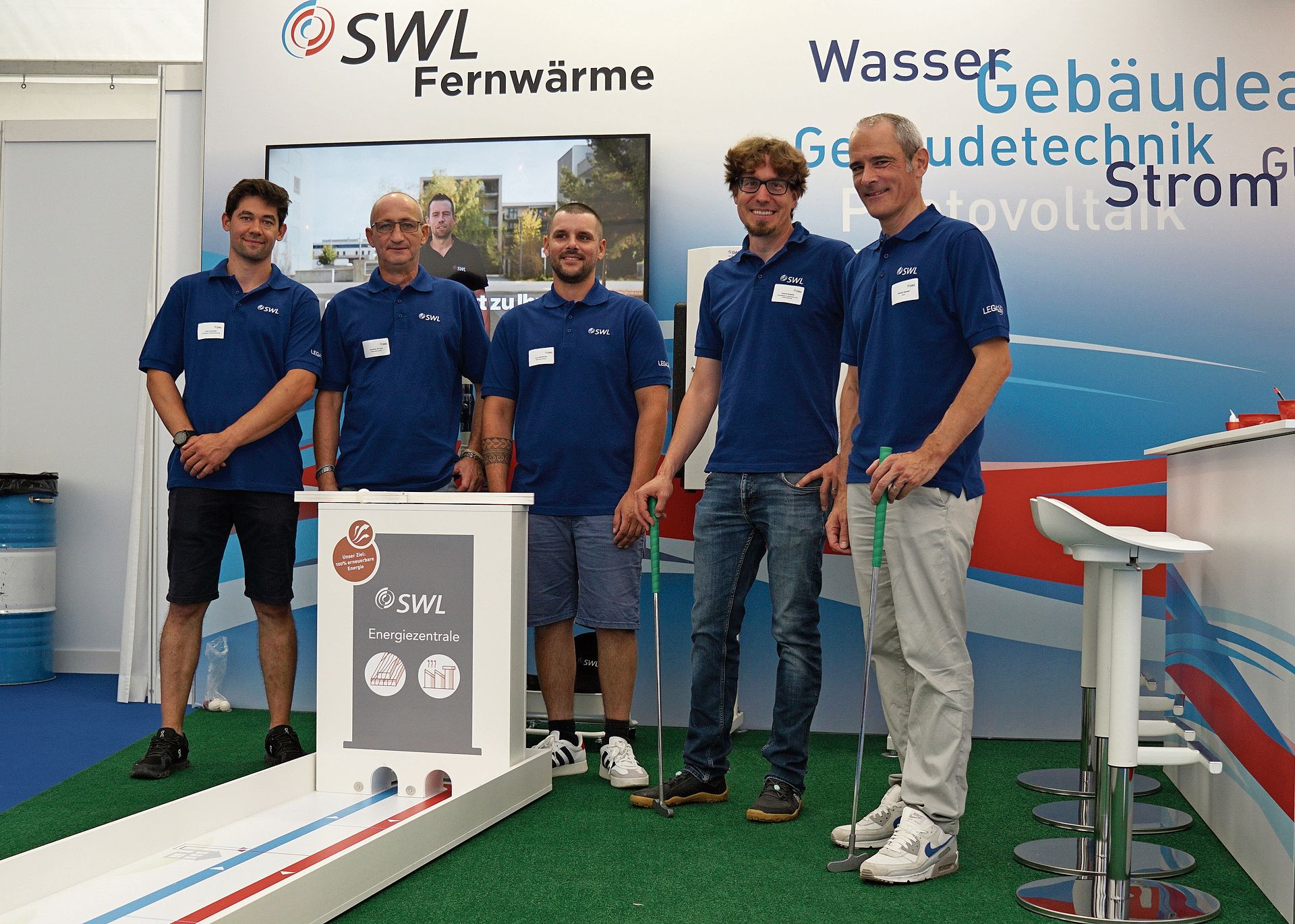 Minigolf bei der SWL.