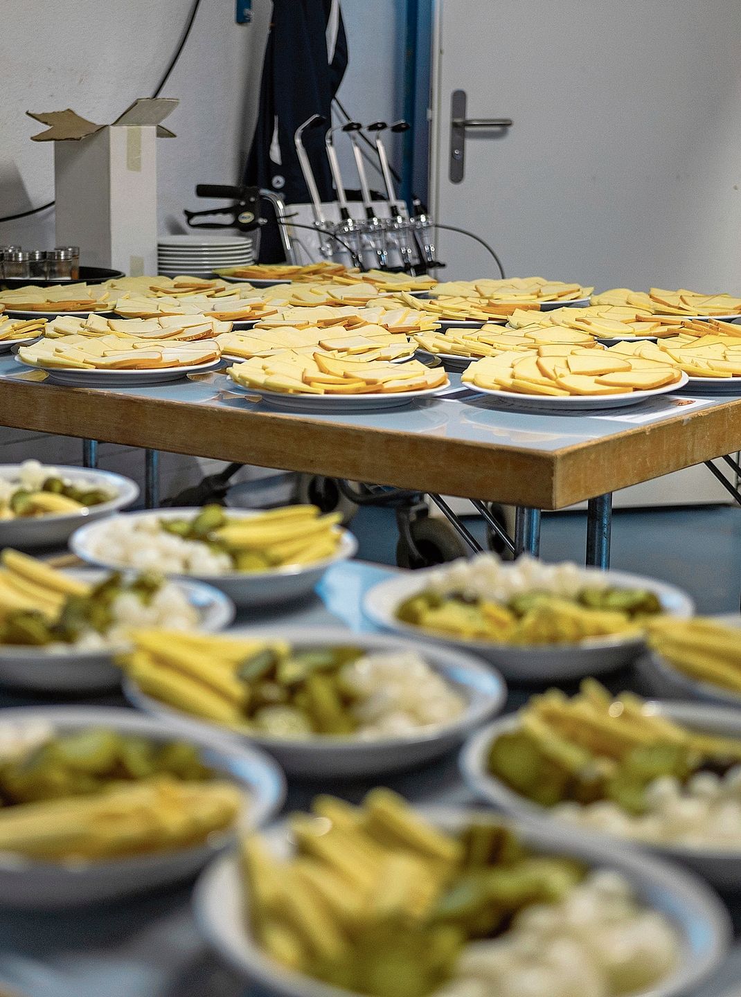 Käse und Beilagen in Hülle und Fülle.Foto: zvg