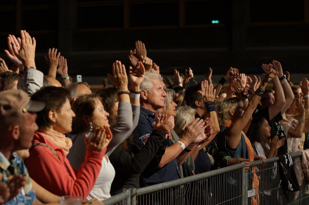 Für Coronazeiten zu viele Besucher: 2500 Fans pilgern jeden Sommer ans Fahrwanger Schützi-Open-Air. Foto: Ruedi Burkart
