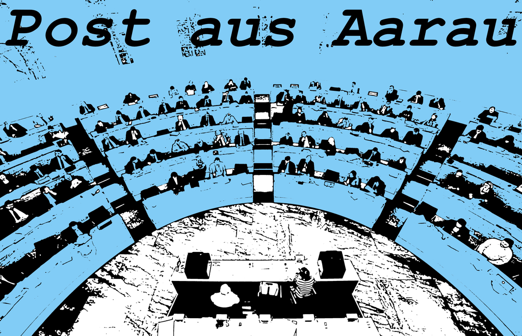 Post aus Aarau - Logo
