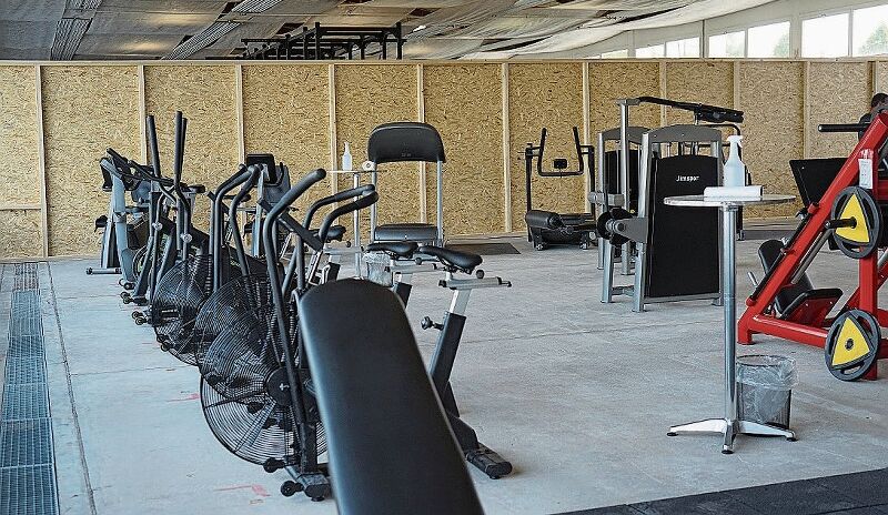 Moderne Geräte: Blick in den Trainingsraum von Grizzly Gym. Foto: Romi Schmid
