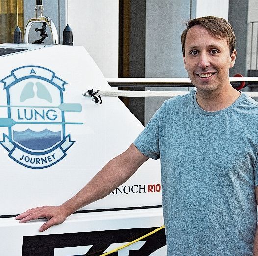 Für einen guten Zweck: Mit seinem Projekt «A Lung Journey» will Sandro Detig auf cystische Fibrose aufmerksam machen. Foto: zvg