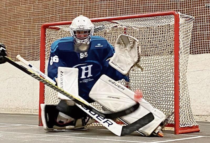 Sicherer Rückhalt: Hurricanes-Goalie Ramon Häusermann. Foto: zvg
