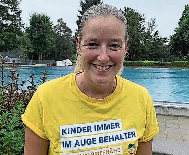 Zufrieden mit der Saison: Bademeisterin Christine Schuster (Rupperswil-Auenstein). Foto: zvg