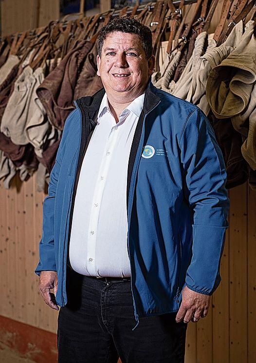 «Es war auch schon mühsamer»: Martin Buchmann, Präsident des organisierenden Schwingklubs Lenzburg und Umgebung. Foto: Britta Gut