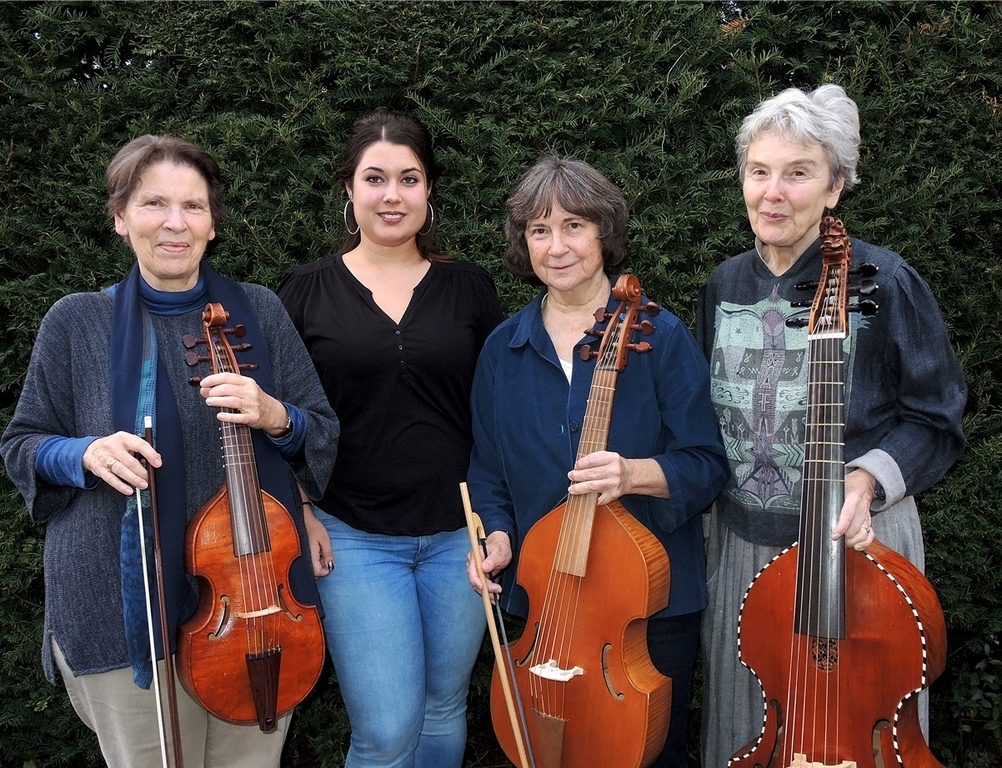 Das Gambentrio Coperario wird mit der Sopranistin Julia Siegwart den Anlass musikalisch begleiten. Foto: zvg Das Gambentrio Coperario wird mit der Sopranistin Julia Siegwart den Anlass musikalisch begleiten. Foto: zvg