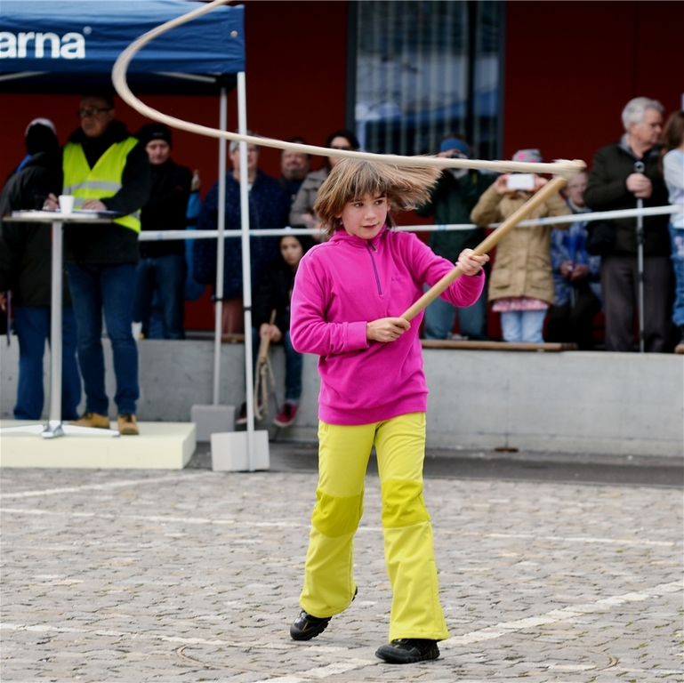 Die Verwegene: Mia Aeschbach, Ammerswil.

