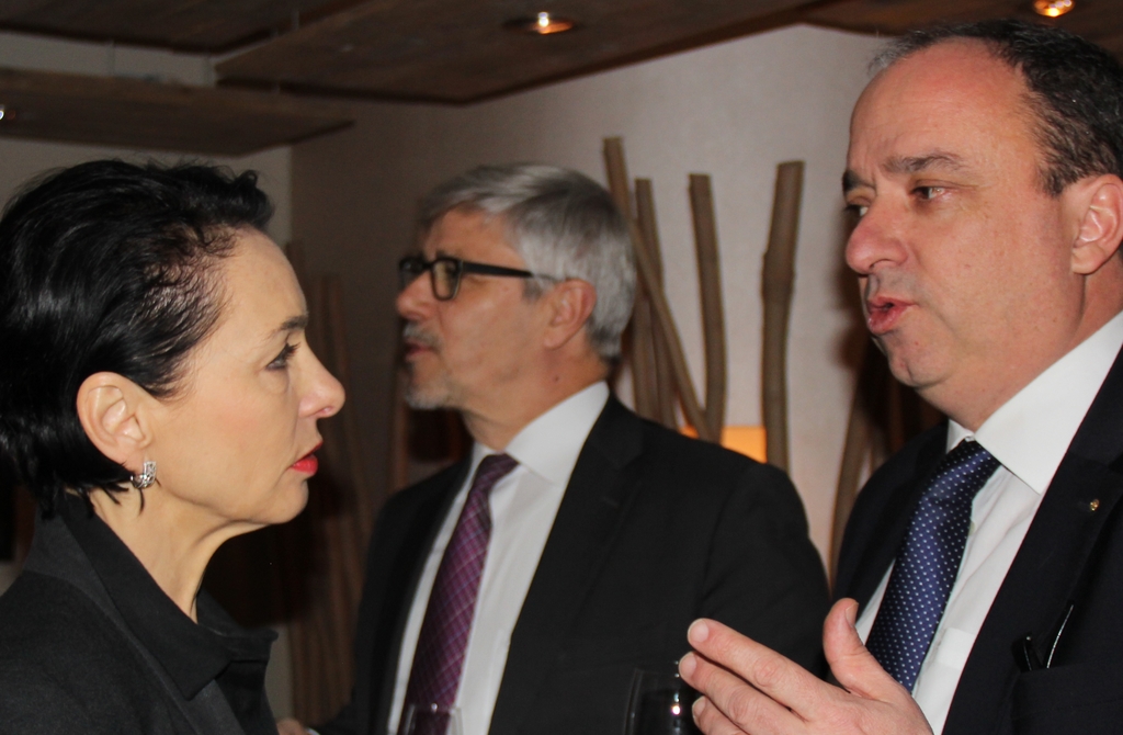 Aargauer Spitze: Kantonalpräsidentin Marianne Binder und Regierungsrat Markus Dieth. Aargauer Spitze: Kantonalpräsidentin Marianne Binder und Regierungsrat Markus Dieth.