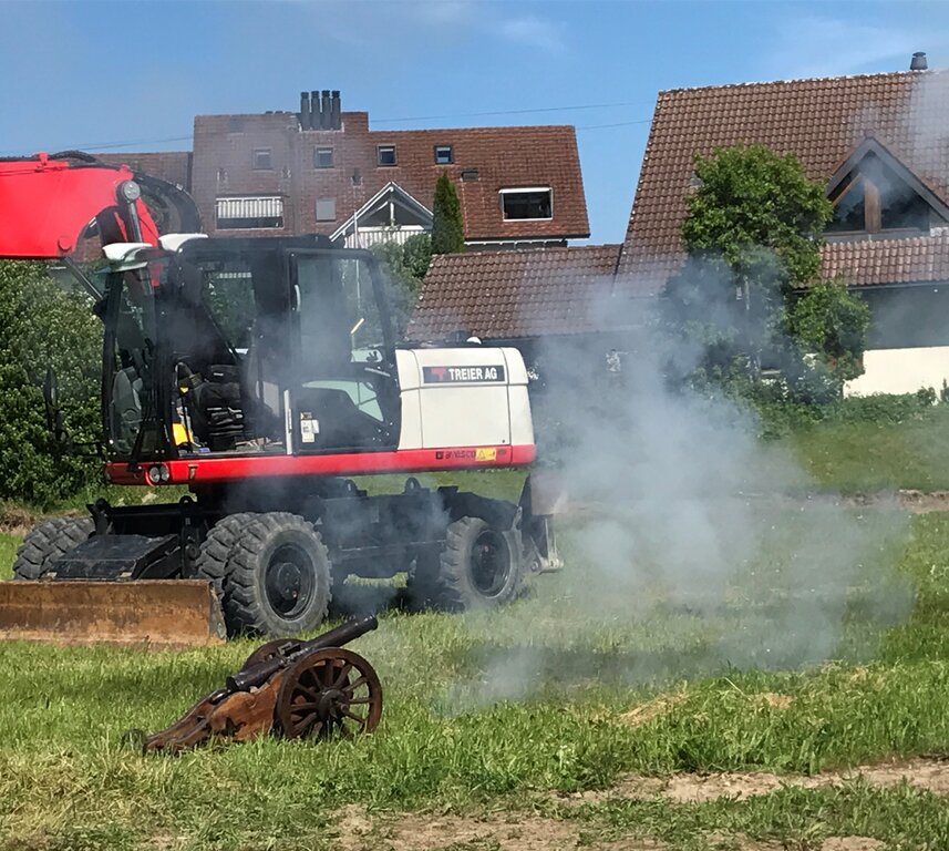 Startschuss: «Ohren zuhalten», hiess es beim ohrenbetäubenden Auftakt.
