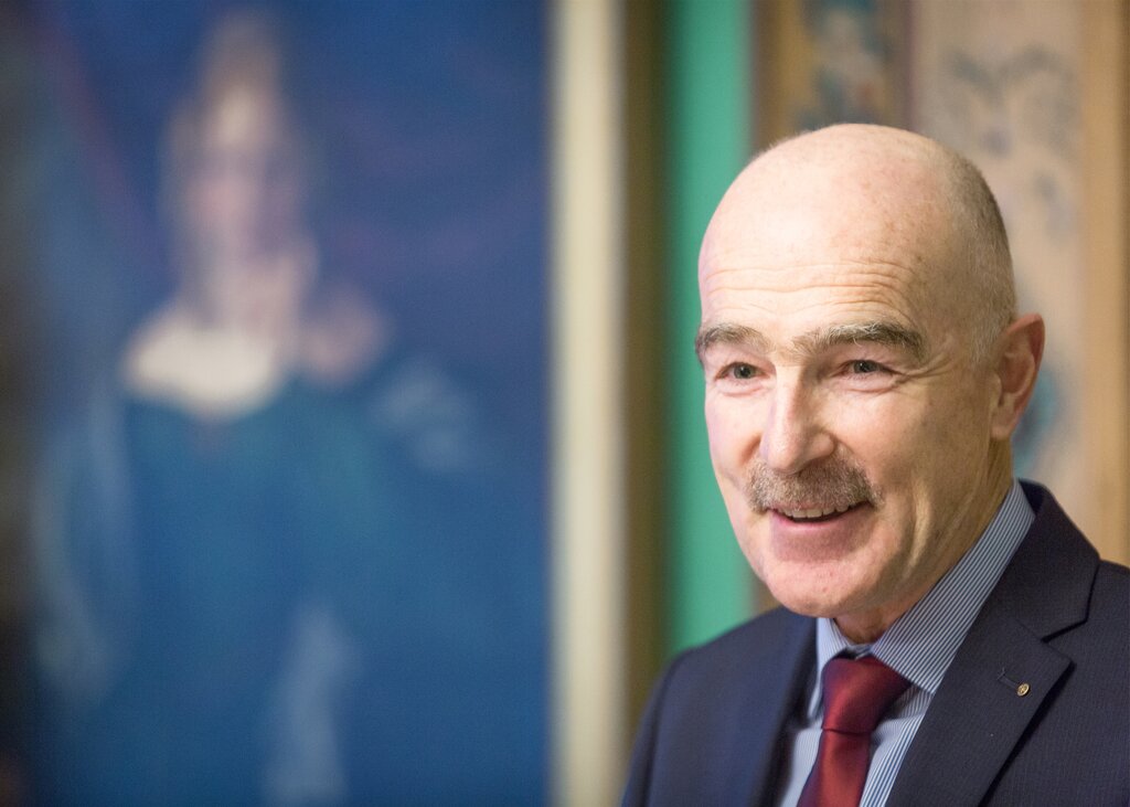 Erheiternde Müsterchen: Berufsschul-Rektor Ruedi Suter als Referent.