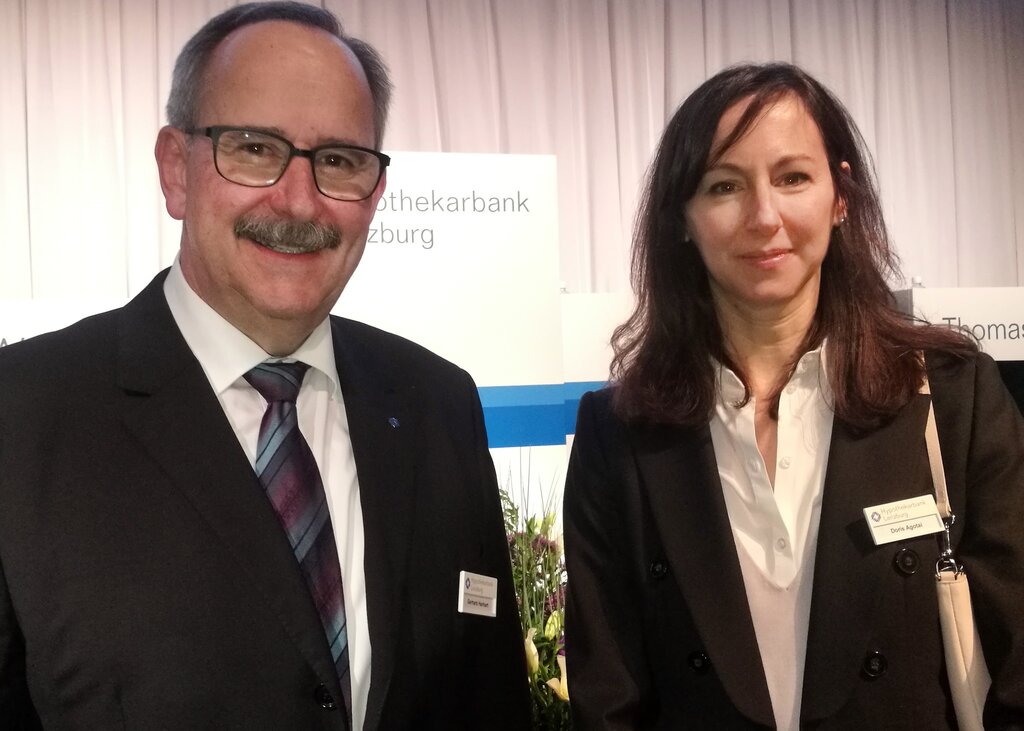 Verstärkung in Sachen Human-Computer-Interaction: Verwaltungsratspräsident Gerhard Hanhart und Neu-Verwaltungsrätin Doris Agotai.