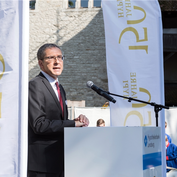 <em>«Symbol für Innovationskraft»:</em> Landstatthalter Urs Hofmann.