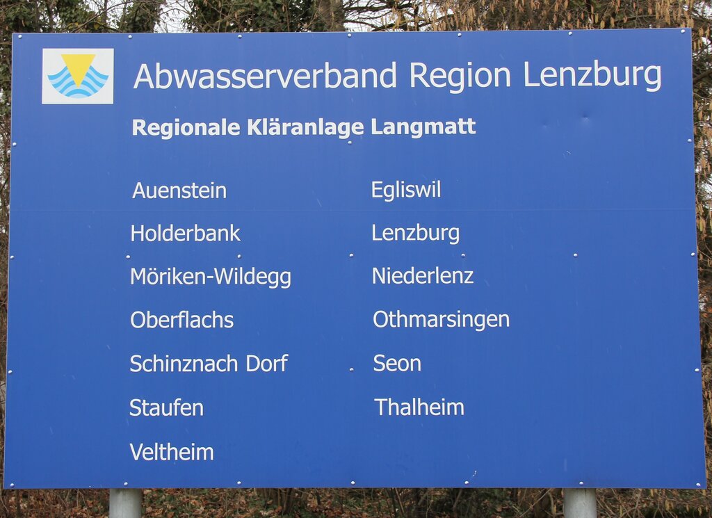<em>Aktuell 13 Gemeinden:</em> Die ARA Langmatt in Möriken-Wildegg.
