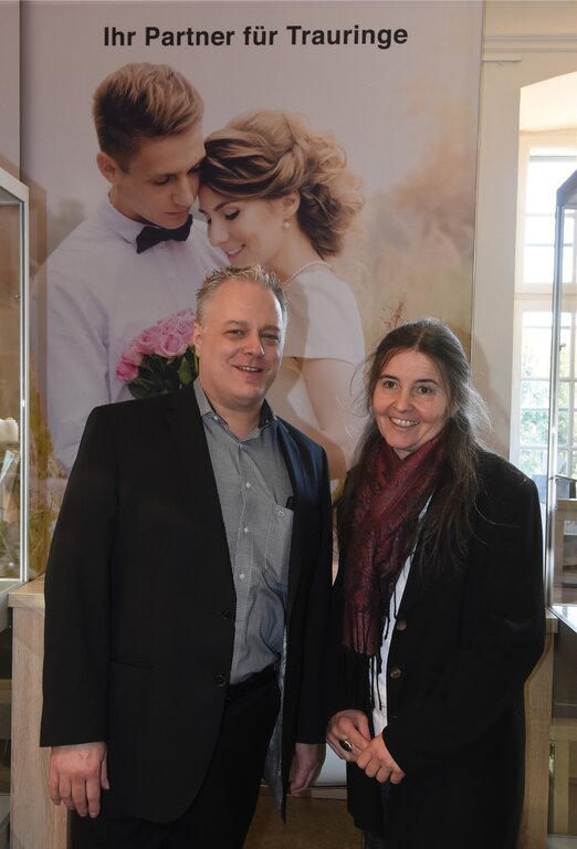<em>Die Veranstalter der Hochzeitsexpo:</em> Roland Frey und Evelin Amsler. <em>Die Veranstalter der Hochzeitsexpo:</em> Roland Frey und Evelin Amsler.